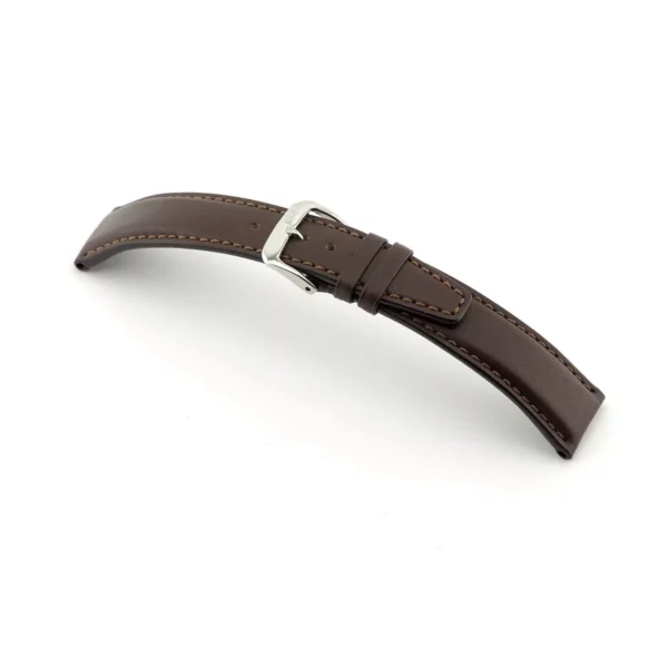 RIOS1931 Capri - Uhrenarmband aus Kalbsleder (104) - Mokka