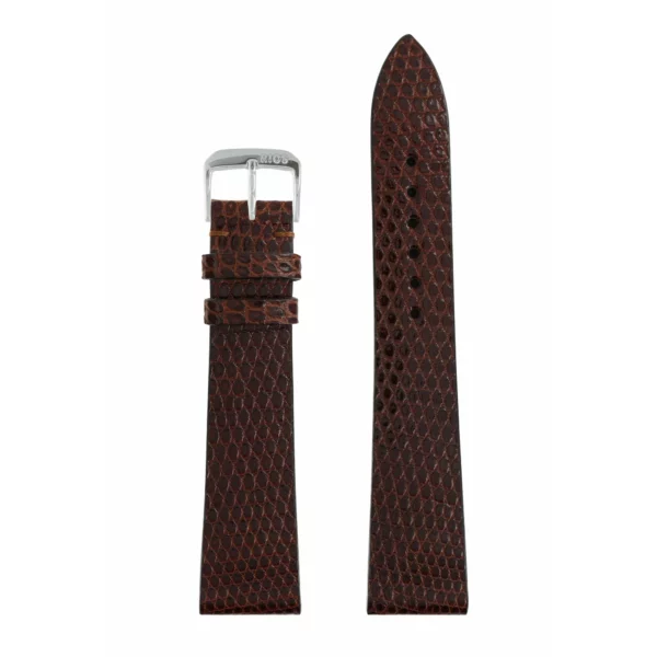RIOS1931 Charme - Uhrenarmband aus Eidechsenleder (218) - Mahagoni – Bild 2