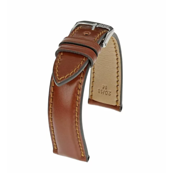 RIOS1931 Chicago - Uhrenarmband aus Shell Cordovan (198) - Cognac