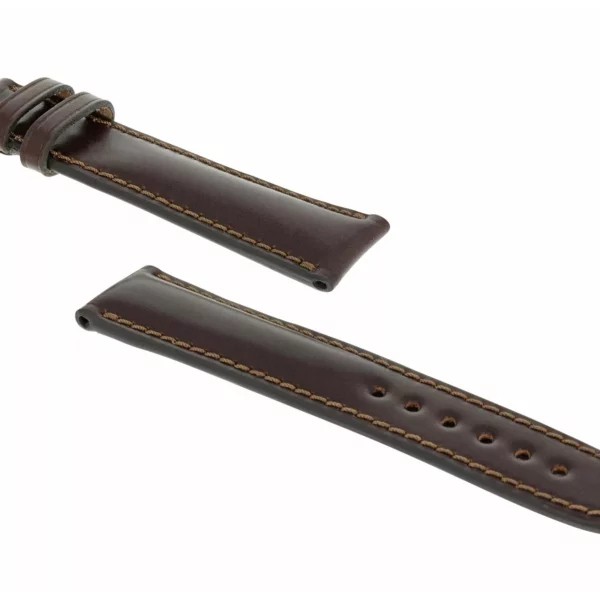 RIOS1931 Chicago - Uhrenarmband aus Shell Cordovan (198) - Mokka – Bild 3