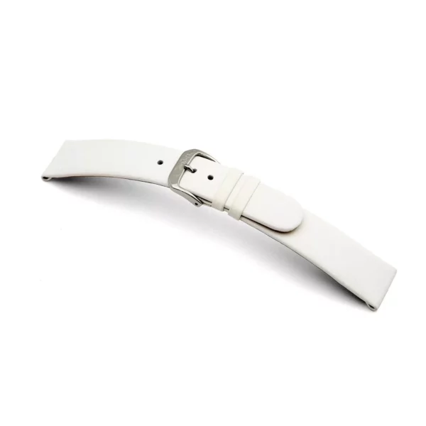 RIOS1931 Classic - Uhrenarmband aus Rindsleder (34) - Weiß