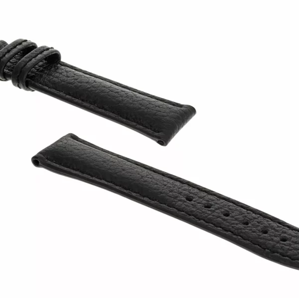RIOS1931 Colorado - Uhrenarmband aus Büffelleder (64) - Schwarz – Bild 3
