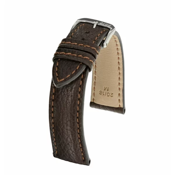 RIOS1931 Colorado - Uhrenarmband aus Büffelleder (64) - Mokka