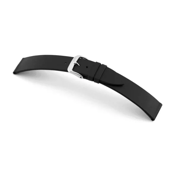 RIOS1931 Elegant - Uhrenarmband aus Rindsleder (43) - Schwarz