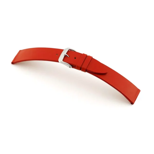RIOS1931 Elegant - Uhrenarmband aus Rindsleder (43) - Rot