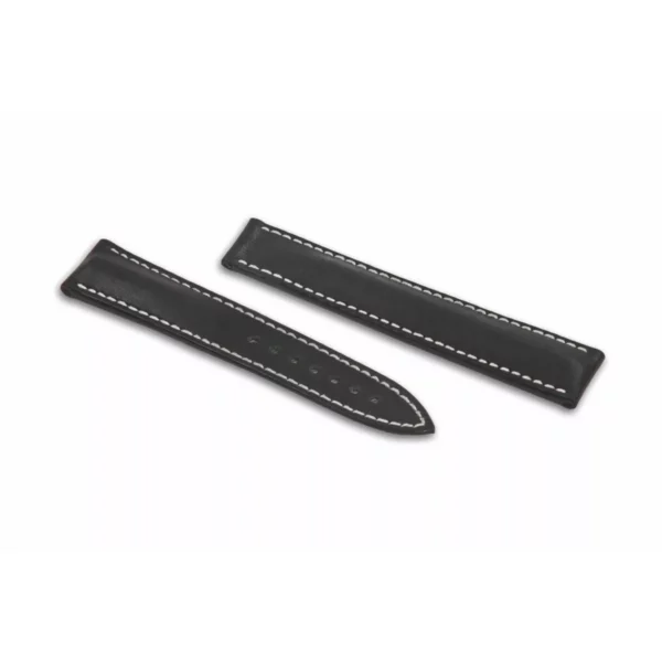 RIOS1931 Engineer - Uhrenarmband aus Juchtenleder (390) - Schwarz