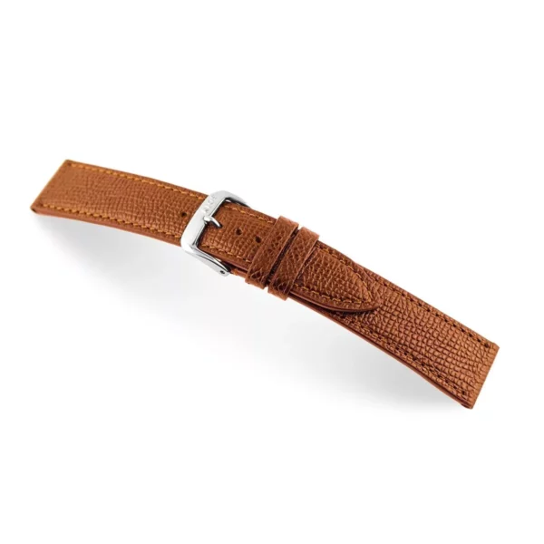 RIOS1931 French - Uhrenarmband aus Rindsleder (45) - Cognac
