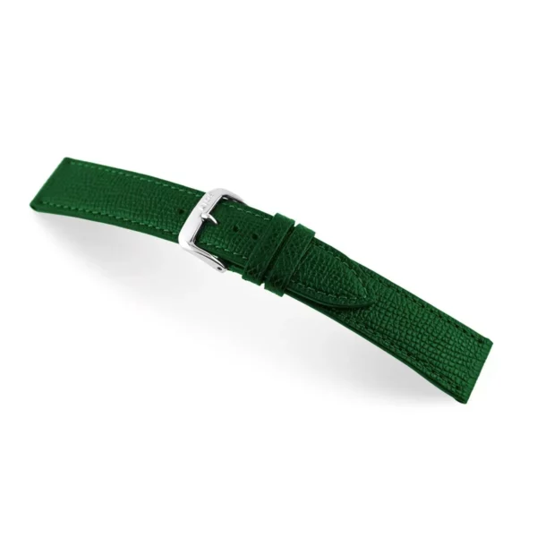 RIOS1931 French - Uhrenarmband aus Rindsleder (45) - Forstgrün