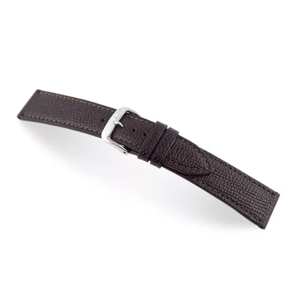 RIOS1931 French - Uhrenarmband aus Rindsleder (45) - Mokka