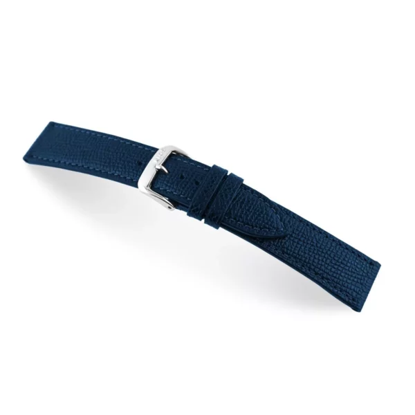 RIOS1931 French - Uhrenarmband aus Rindsleder (45) - Ozeanblau
