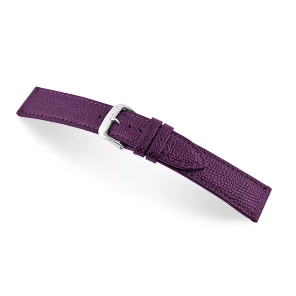 RIOS1931 French - Uhrenarmband aus Rindsleder (45) - Lila