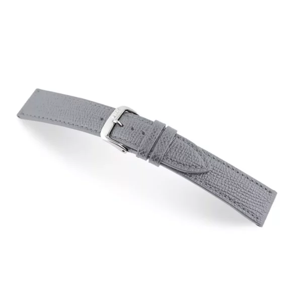 RIOS1931 French - Uhrenarmband aus Rindsleder (45) - Steingrau