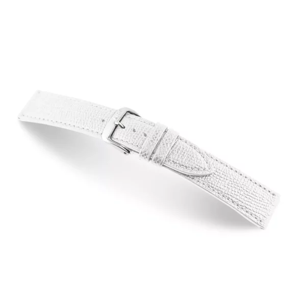 RIOS1931 French - Uhrenarmband aus Rindsleder (45) - Weiß