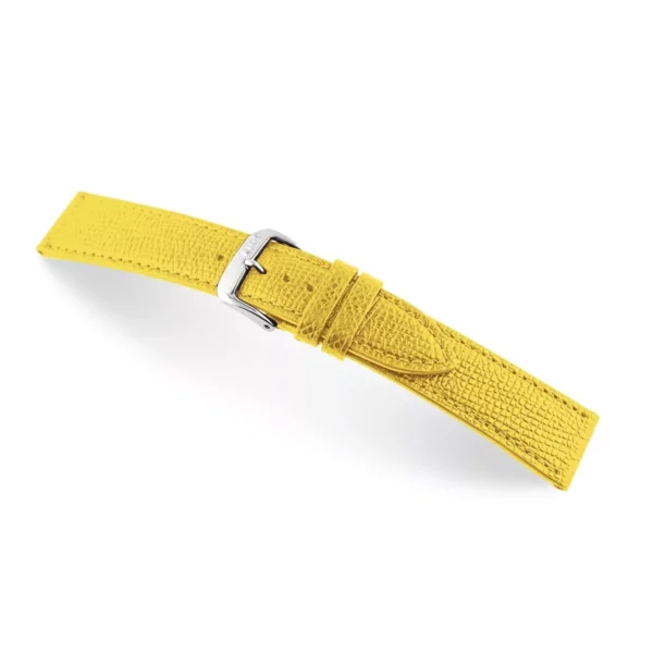RIOS1931 French - Uhrenarmband aus Rindsleder (45) - Gelb