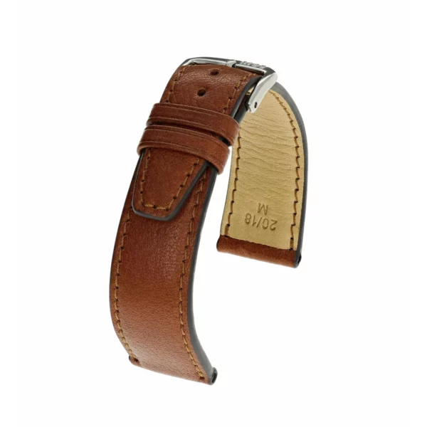 RIOS1931 Füssen - Uhrenarmband aus Bio-Nappaleder (416) - Cognac