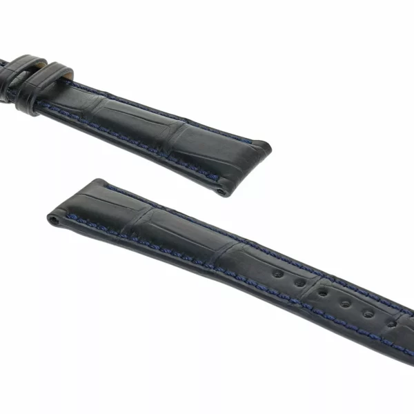 RIOS1931 Imperator - Uhrenarmband aus Alligatorenleder (270) - Ozeanblau – Bild 3