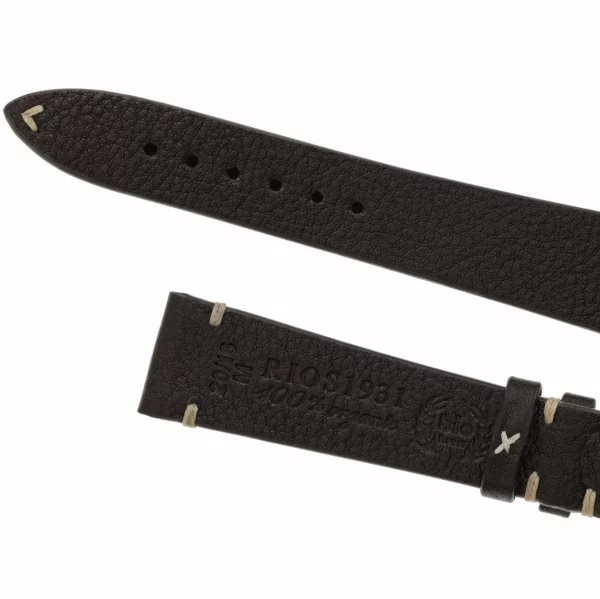 RIOS1931 Inzell - Uhrenarmband aus Bio-Nappaleder (405) - Mokka – Bild 4