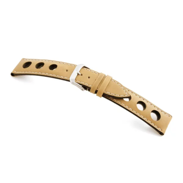 RIOS1931 Kaluga - Uhrenarmband aus Juchtenleder (205) - Sand