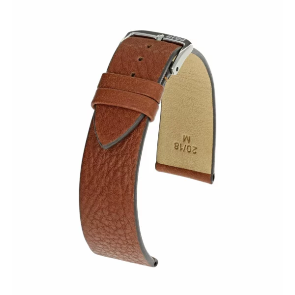 RIOS1931 Kempten - Uhrenarmband aus Bio-Nappaleder (400) - Cognac
