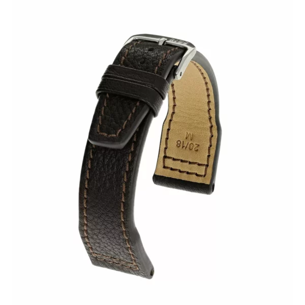 RIOS1931 Landsberg - Uhrenarmband aus Bio-Nappaleder (423) - Mokka