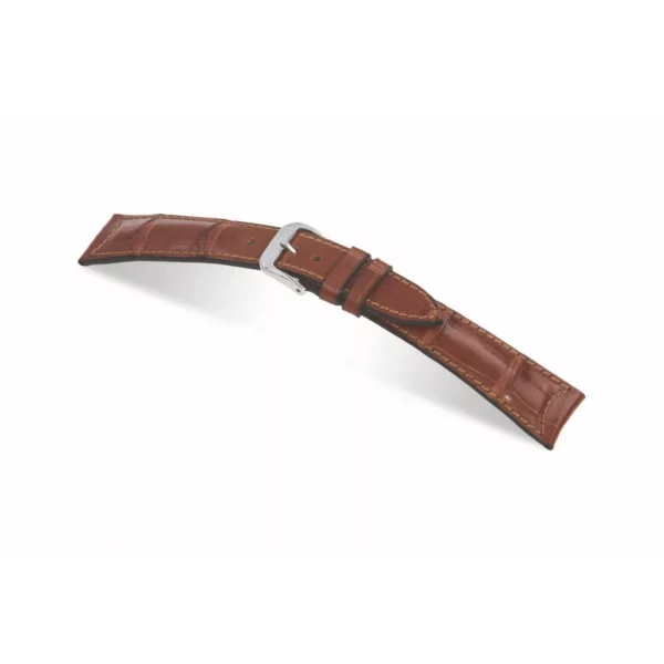 RIOS1931 Legend - Uhrenarmband aus Alligatorenleder (332) - Cognac