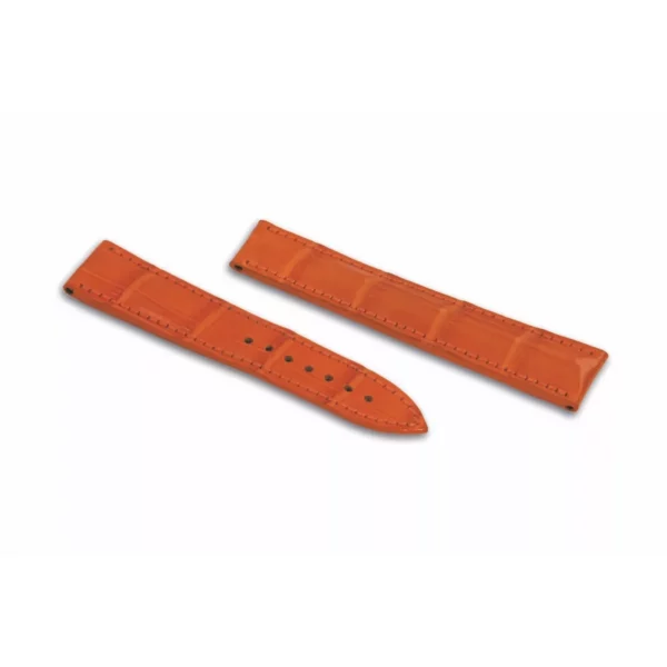 RIOS1931 Master - Uhrenarmband aus Alligatorenleder (396) - Orange