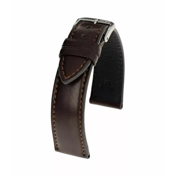 RIOS1931 Merino - Uhrenarmband aus Lammleder (47) - Mokka