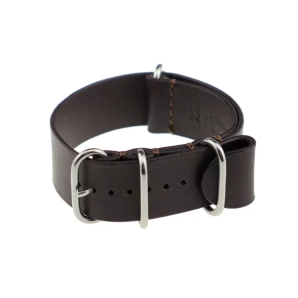 RIOS1931 Athens - Uhrenarmband aus Kalbsleder (485) - Mokka