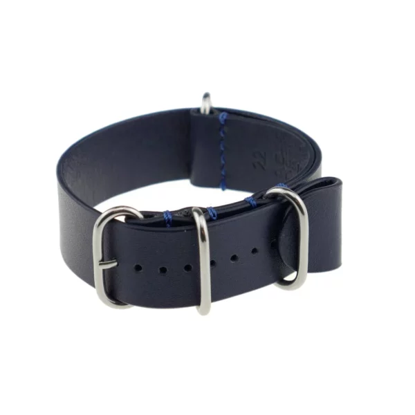 RIOS1931 Athens - Uhrenarmband aus Kalbsleder (485) - Ozeanblau
