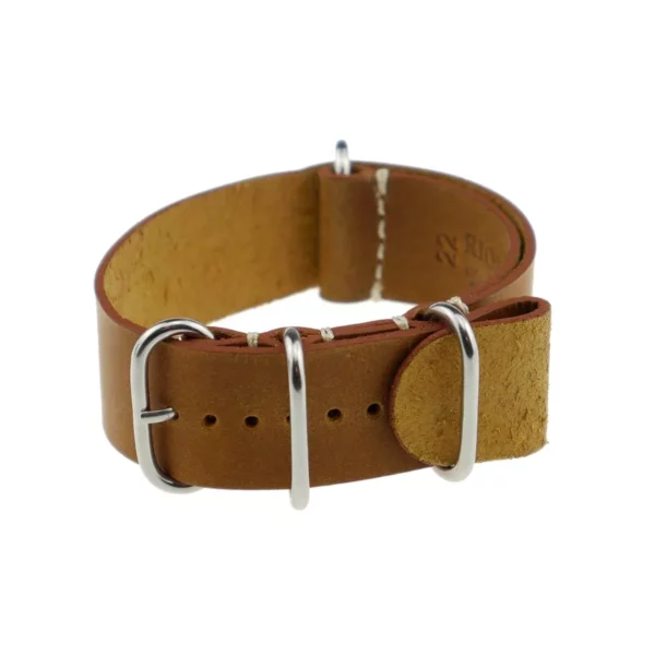 RIOS1931 Brussels - Uhrenarmband aus Vintageleder (488) - Cognac