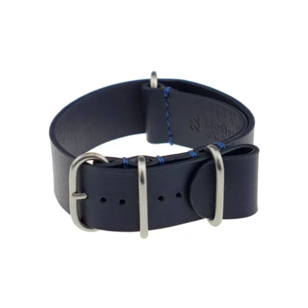 RIOS1931 Lisbon - Uhrenarmband aus Kalbsleder (484) - Ozeanblau