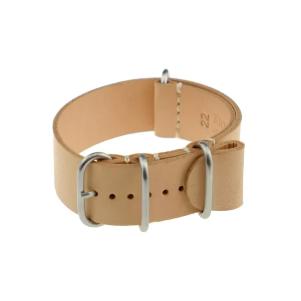 RIOS1931 Luxembourg - Uhrenarmband aus Vintageleder (490) - Honig