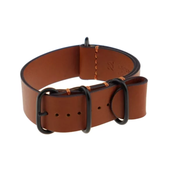 RIOS1931 Madrid - Uhrenarmband aus Kalbsleder (483) - Cognac