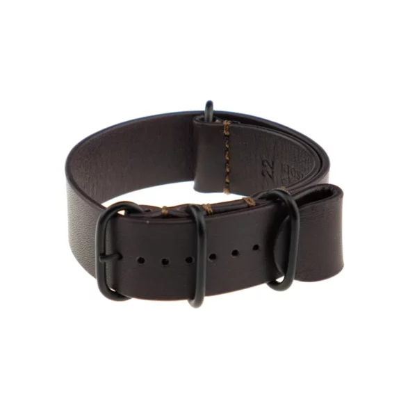 RIOS1931 Madrid - Uhrenarmband aus Kalbsleder (483) - Mokka