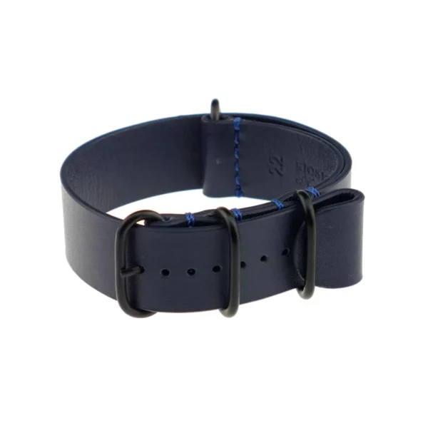 RIOS1931 Madrid - Uhrenarmband aus Kalbsleder (483) - Ozeanblau