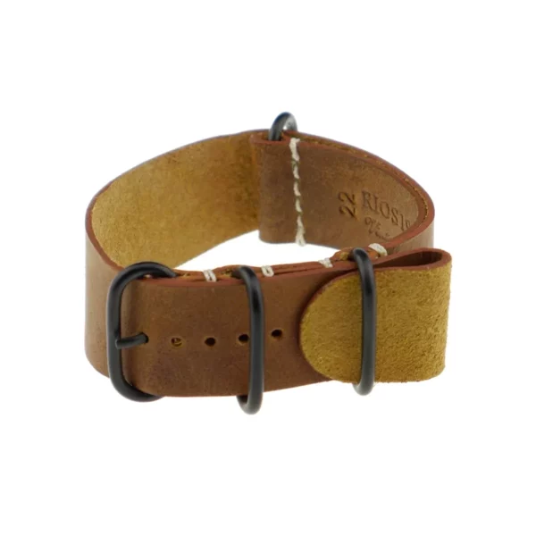 RIOS1931 Oslo - Uhrenarmband aus Vintageleder (486) - Cognac