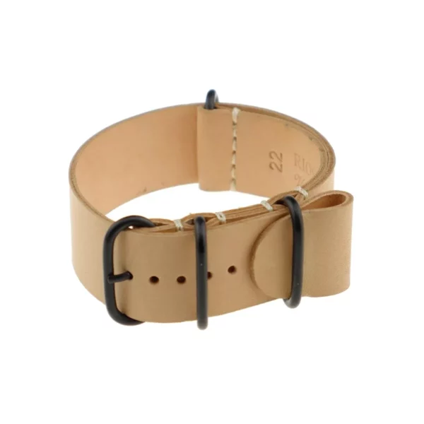 RIOS1931 Riga - Uhrenarmband aus Vintageleder (489) - Honig