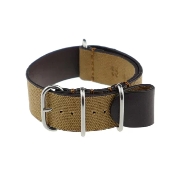 RIOS1931 Sofia - Canvas-Uhrenarmband (495) - Cognac