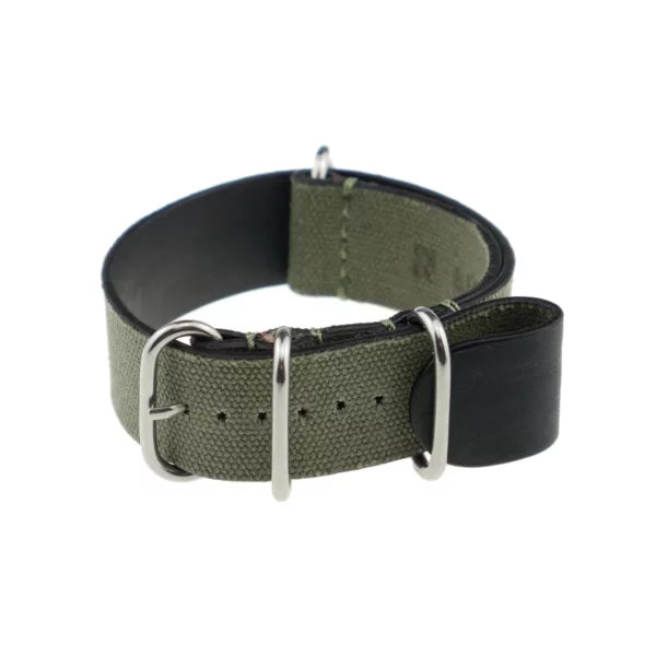 RIOS1931 Sofia - Canvas-Uhrenarmband (495) - Olivgrün