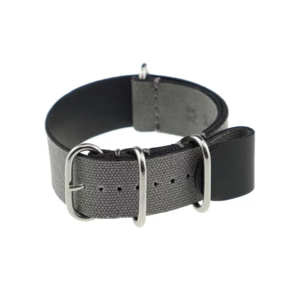 RIOS1931 Sofia - Canvas-Uhrenarmband (495) - Steingrau