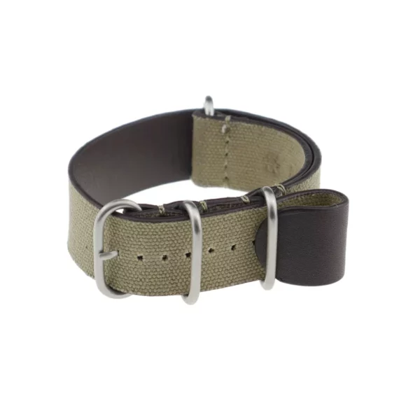 RIOS1931 Warsaw - Canvas-Uhrenarmband (494) - Honig