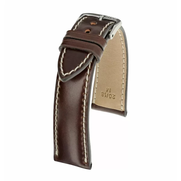 RIOS1931 New York - Uhrenarmband aus Shell Cordovan (199) - Mokka