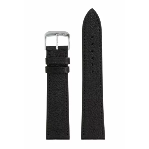 RIOS1931 Peiting - Uhrenarmband aus Bio-Nappaleder (412) - Schwarz – Bild 2
