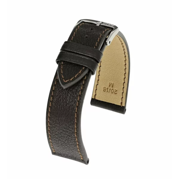 RIOS1931 Peiting - Uhrenarmband aus Bio-Nappaleder (412) - Mokka