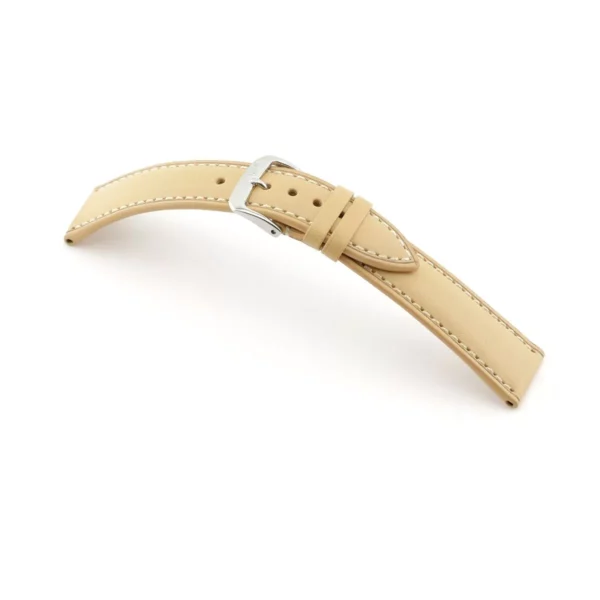 RIOS1931 Pensa - Uhrenarmband aus Juchtenleder (203) - Sand