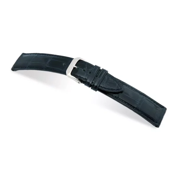 RIOS1931 Premier - Uhrenarmband aus Alligatorenleder (273) - Ozeanblau