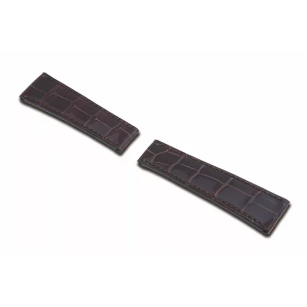 RIOS1931 Prince - Uhrenarmband aus Alligatorenleder (371) - Mokka