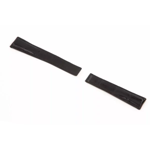 RIOS1931 Projeter - Uhrenarmband aus Alligatorenleder (322) - Schwarz