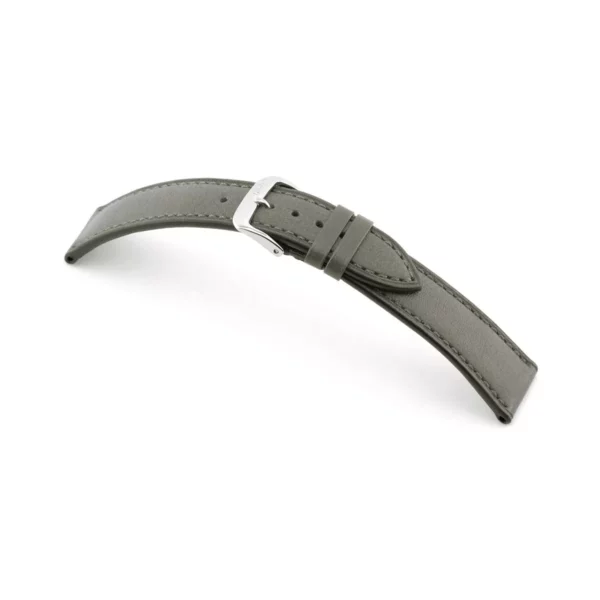 RIOS1931 Samara - Uhrenarmband aus Juchtenleder (202) - Steingrau