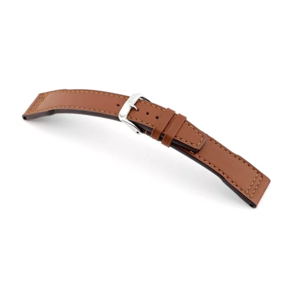 RIOS1931 Scirocco - Uhrenarmband aus Kalbsleder (383) - Cognac